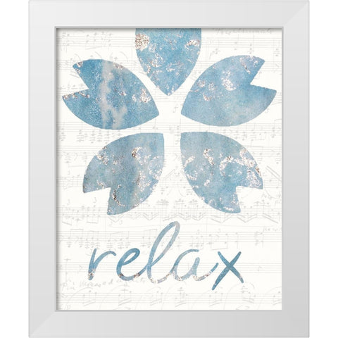 Spa Days 3 White Modern Wood Framed Art Print by Kimberly, Allen