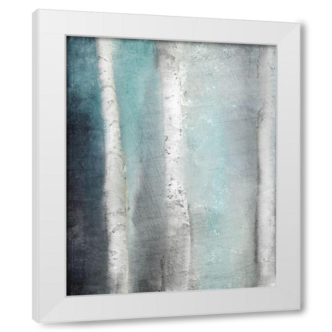 Into The Aspens 2 White Modern Wood Framed Art Print by Allen, Kimberly