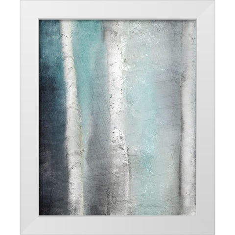 Into The Aspens 2 White Modern Wood Framed Art Print by Allen, Kimberly