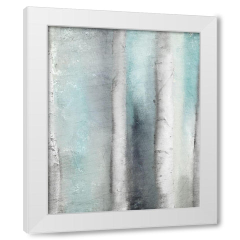 Into The Aspens 3 White Modern Wood Framed Art Print by Allen, Kimberly