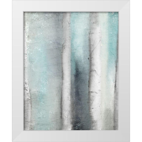 Into The Aspens 3 White Modern Wood Framed Art Print by Allen, Kimberly
