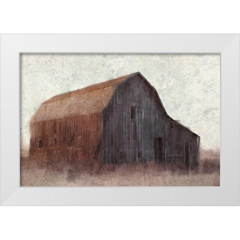 Forgotten White Modern Wood Framed Art Print by Allen, Kimberly