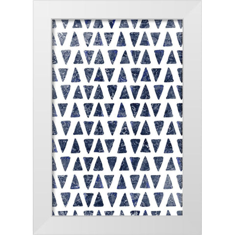 Navy 2 White Modern Wood Framed Art Print by Allen, Kimberly