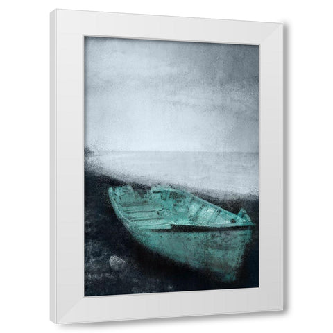 A Day Gone White Modern Wood Framed Art Print by Allen, Kimberly