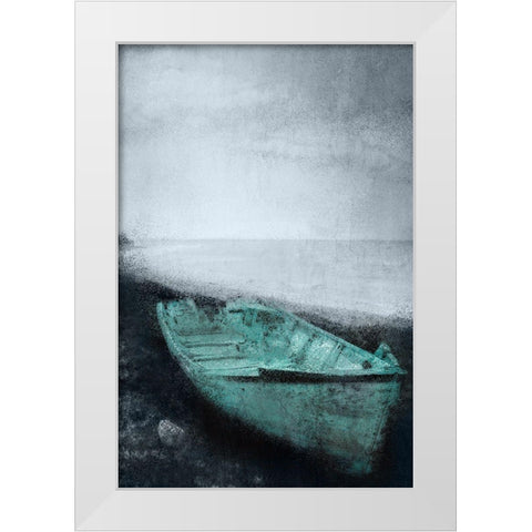 A Day Gone White Modern Wood Framed Art Print by Allen, Kimberly
