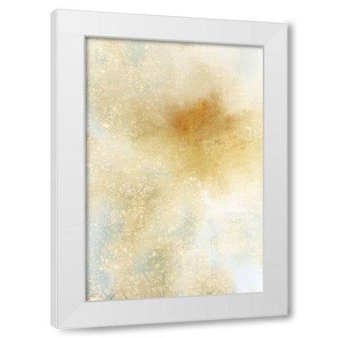 Honeysuckle White Modern Wood Framed Art Print by Kimberly, Allen