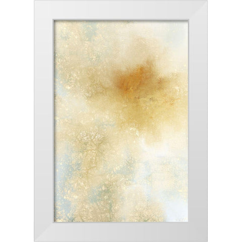 Honeysuckle White Modern Wood Framed Art Print by Kimberly, Allen