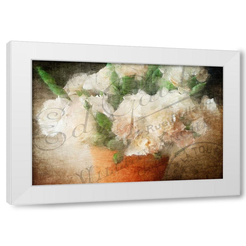 Rue Rolland White Modern Wood Framed Art Print by Kimberly, Allen