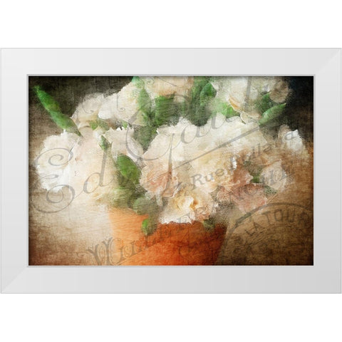 Rue Rolland White Modern Wood Framed Art Print by Kimberly, Allen
