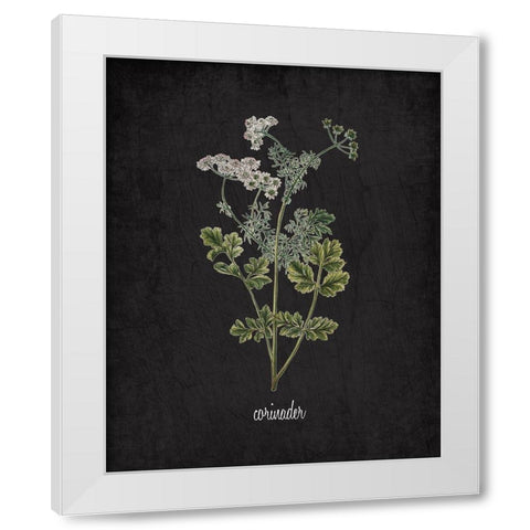 Corinader White Modern Wood Framed Art Print by Kimberly, Allen