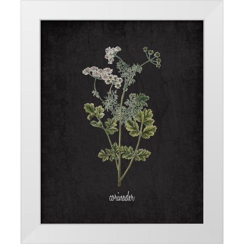 Corinader White Modern Wood Framed Art Print by Kimberly, Allen