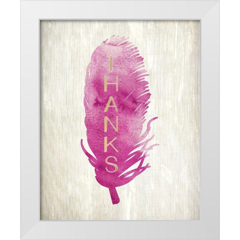 Leaf Tones 3 White Modern Wood Framed Art Print by Kimberly, Allen