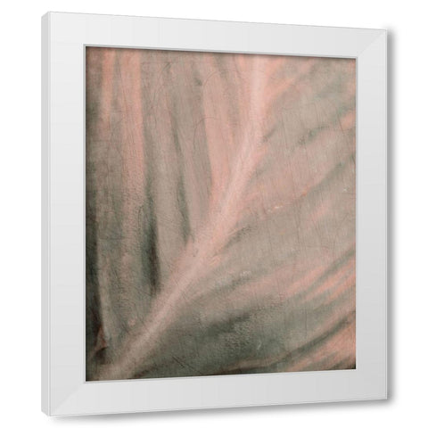 Shaded Leaf 1 White Modern Wood Framed Art Print by Kimberly, Allen