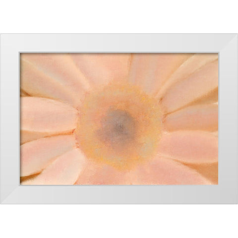 Soft Glow White Modern Wood Framed Art Print by Kimberly, Allen