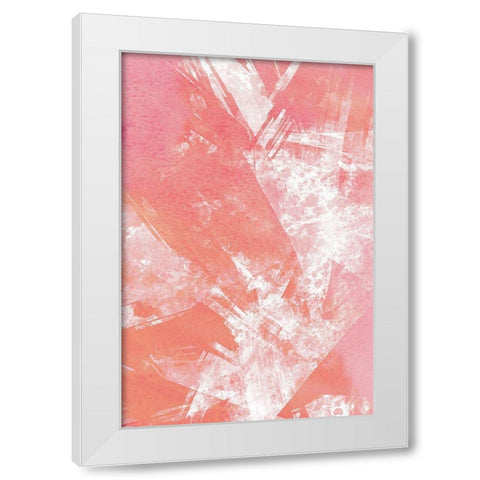 Shards 2 White Modern Wood Framed Art Print by Kimberly, Allen