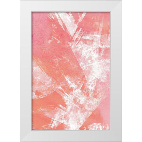 Shards 2 White Modern Wood Framed Art Print by Kimberly, Allen