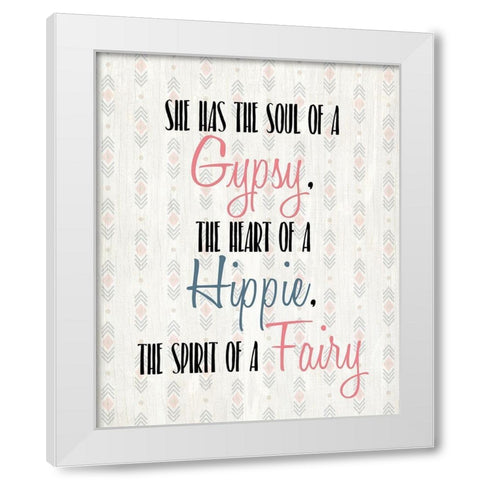 Wild Dream Free 4 White Modern Wood Framed Art Print by Kimberly, Allen