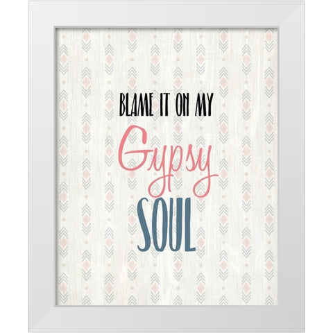 Wild Dream Free 5 White Modern Wood Framed Art Print by Kimberly, Allen