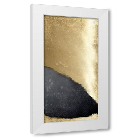 Golden Light of Day B White Modern Wood Framed Art Print by Kimberly, Allen