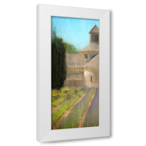 At the Villa 1 White Modern Wood Framed Art Print by Kimberly, Allen