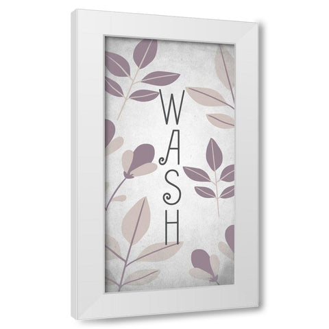 Relax 2 White Modern Wood Framed Art Print by Kimberly, Allen