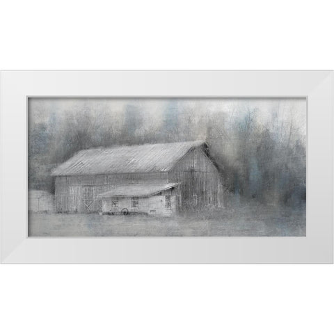 Old Country White Modern Wood Framed Art Print by Allen, Kimberly