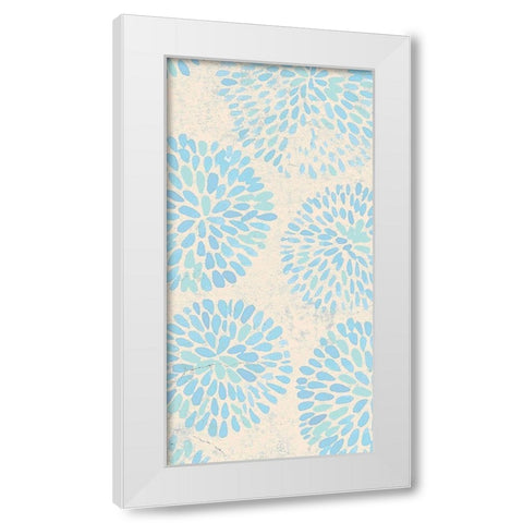 Splash 2 White Modern Wood Framed Art Print by Kimberly, Allen