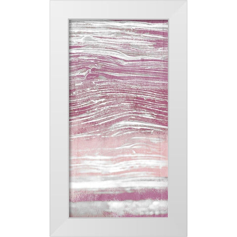 Stracky 2 White Modern Wood Framed Art Print by Kimberly, Allen