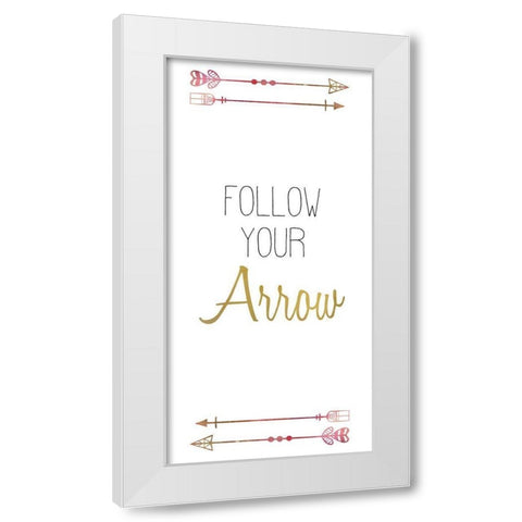 Wild 9 White Modern Wood Framed Art Print by Kimberly, Allen