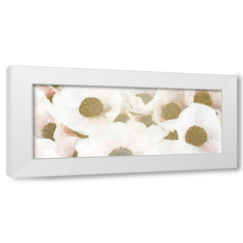 Anemones White Modern Wood Framed Art Print by Kimberly, Allen