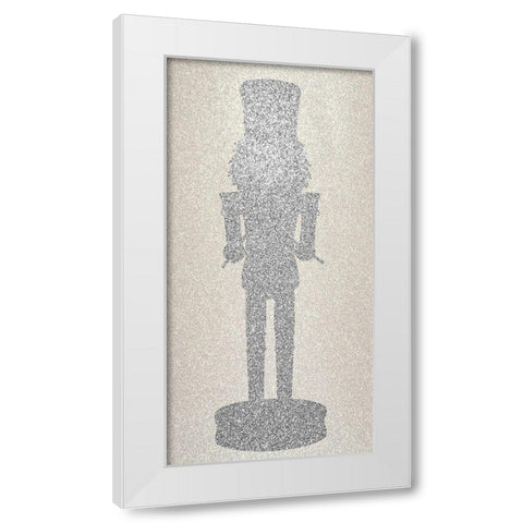 Christmas Romance 10 White Modern Wood Framed Art Print by Kimberly, Allen