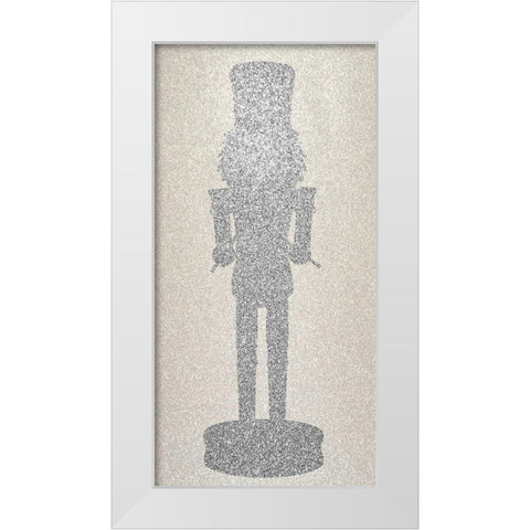 Christmas Romance 10 White Modern Wood Framed Art Print by Kimberly, Allen