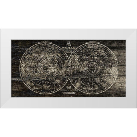 The World No. 2 White Modern Wood Framed Art Print by Kimberly, Allen