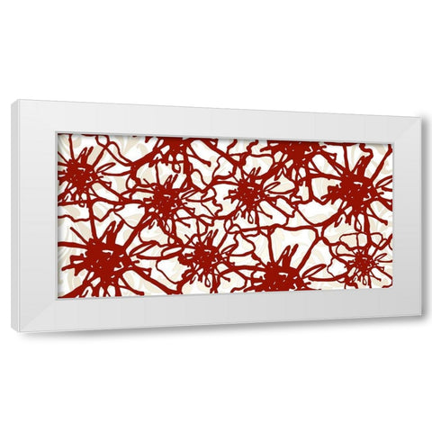 I Love Paris 2 White Modern Wood Framed Art Print by Kimberly, Allen