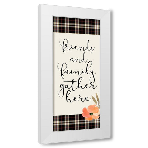 Colors of Fall 13 White Modern Wood Framed Art Print by Kimberly, Allen