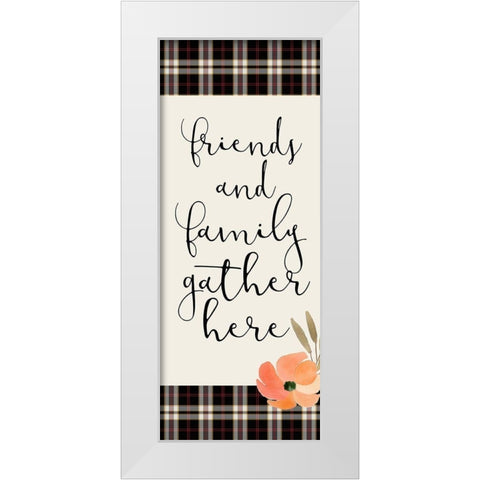 Colors of Fall 13 White Modern Wood Framed Art Print by Kimberly, Allen