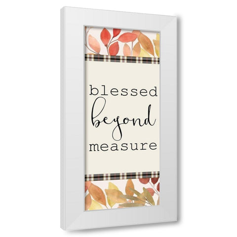 Colors of Fall 14 White Modern Wood Framed Art Print by Kimberly, Allen