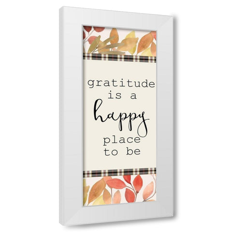 Colors of Fall 15 White Modern Wood Framed Art Print by Kimberly, Allen