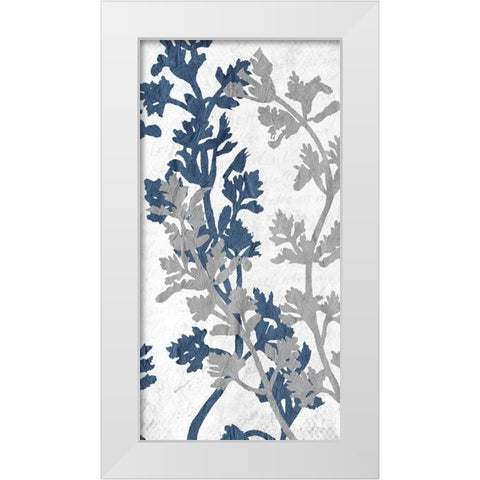 Branches 4 White Modern Wood Framed Art Print by Kimberly, Allen