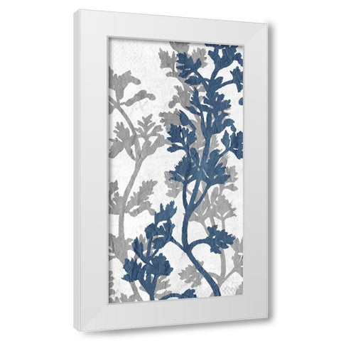 Branches 5 White Modern Wood Framed Art Print by Kimberly, Allen