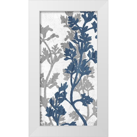 Branches 5 White Modern Wood Framed Art Print by Kimberly, Allen