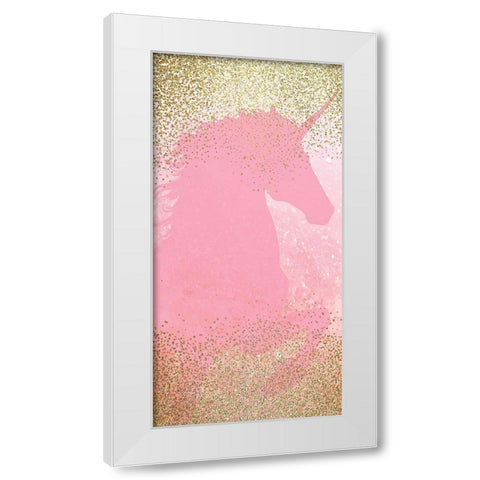 Magic is All Around 1 White Modern Wood Framed Art Print by Kimberly, Allen