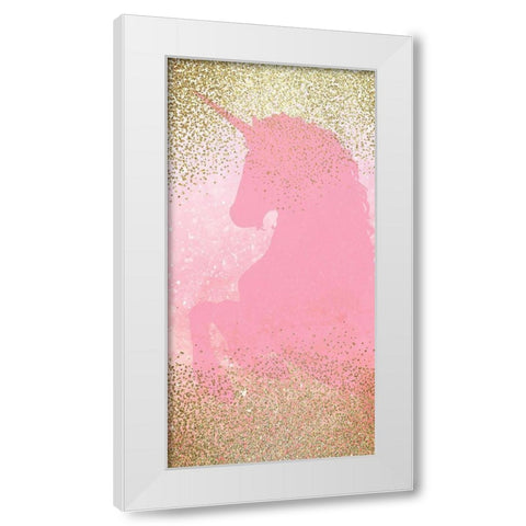 Magic is All Around 2 White Modern Wood Framed Art Print by Kimberly, Allen