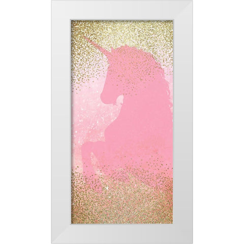 Magic is All Around 2 White Modern Wood Framed Art Print by Kimberly, Allen