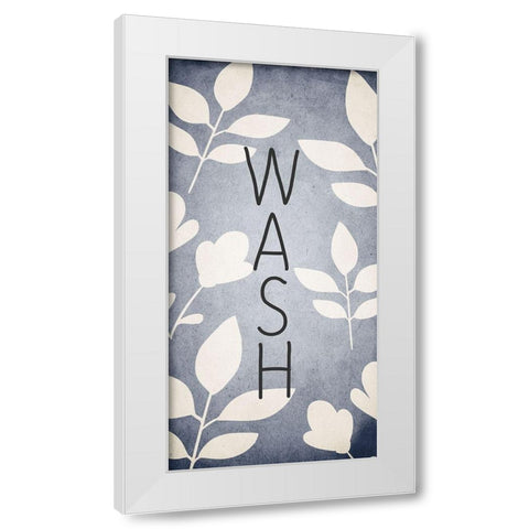 Relax Wash 2 White Modern Wood Framed Art Print by Kimberly, Allen