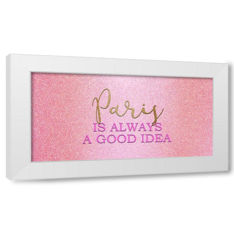 A Good Idea 2 White Modern Wood Framed Art Print by Allen, Kimberly