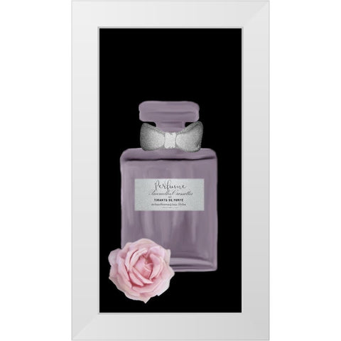 Perfume Roses 1 White Modern Wood Framed Art Print by Allen, Kimberly