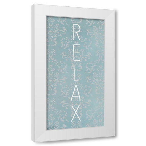 Le Bain 1 White Modern Wood Framed Art Print by Allen, Kimberly