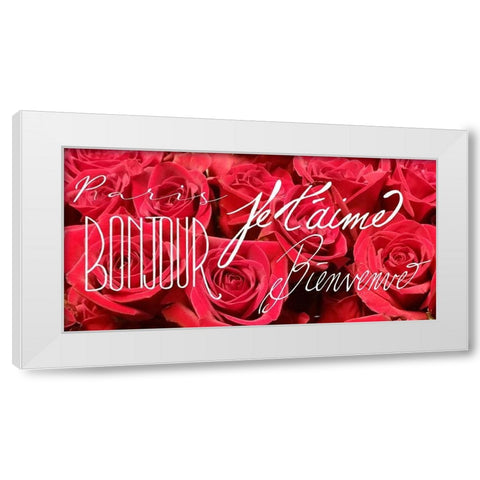 Paris Idea 3 White Modern Wood Framed Art Print by Allen, Kimberly