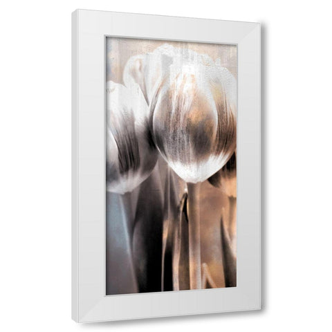 Tulip 2 White Modern Wood Framed Art Print by Allen, Kimberly